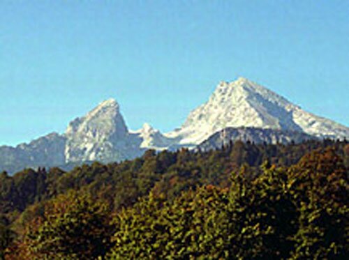 Баварские Альпы в окрестностях Берхтесгадена. 