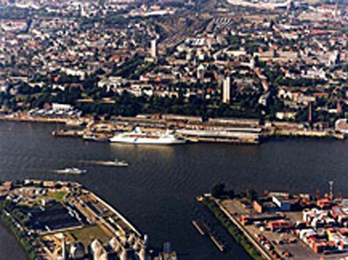 Гамбург. Панорама города 