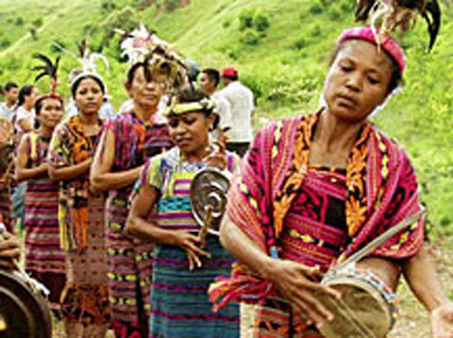 Жители Восточного Тимора. 