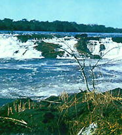 Ангола. Водопад на реке Кванза. 