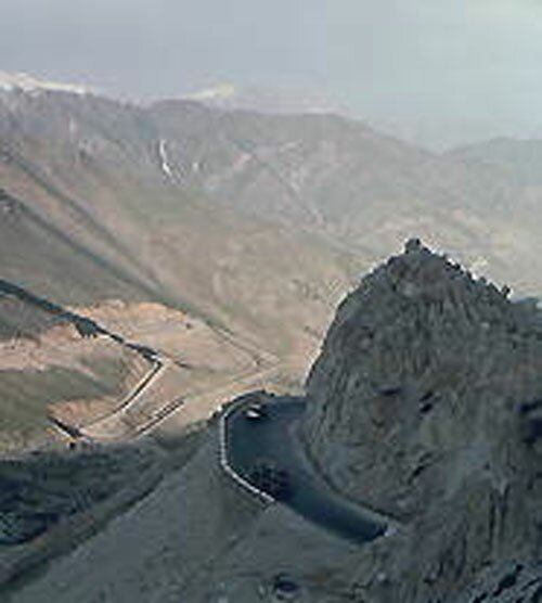 Афганистан. Панорама хребта Гиндукуш на севере страны. 