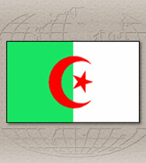 Государственный флаг Алжира. 