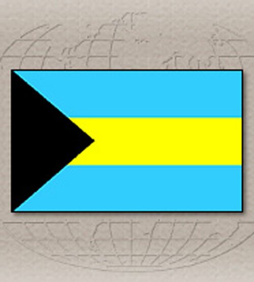 Государственный флаг Багамских Островов 