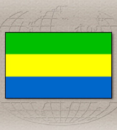 Государственный флаг Габона. 